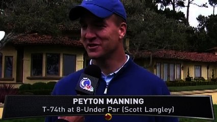 Peyton Manning Speaks at Pebble Beach