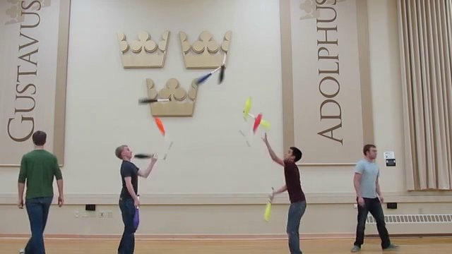 Des Jongleurs magique!