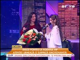 DULCE PONTES in Romania, la Antena Stars, cu Marcel Pavel si Catinca Popa (6 februarie 2014)