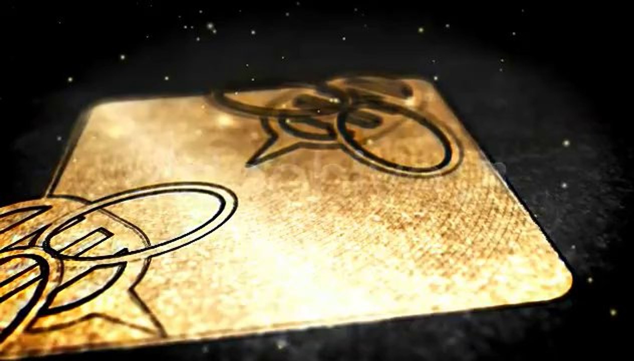 Golden Glamour Logo - After Effects Template
