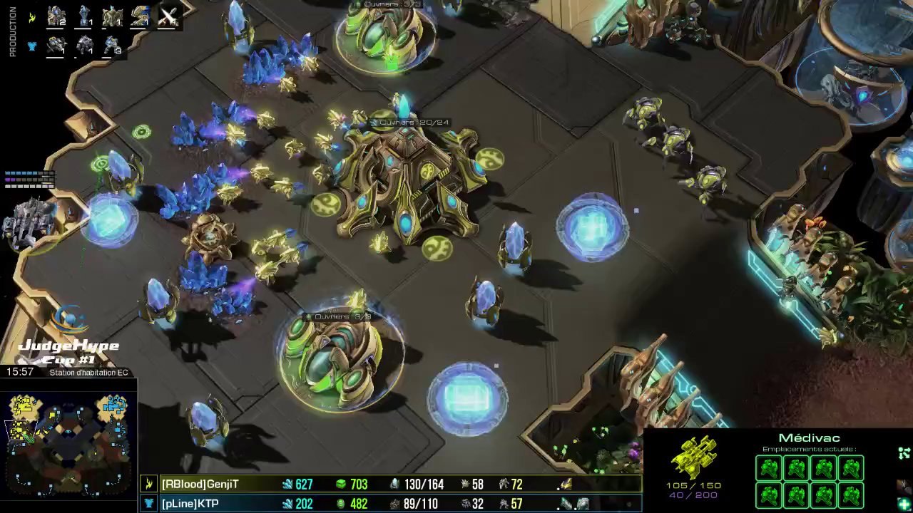 JudgeHype Cup#1 StarCraft II: 1er Jour (7 février 2014)