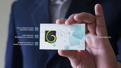 Business Card V1 - After Effects Template