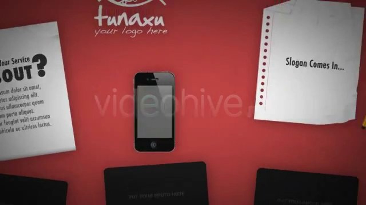 Service App Presentation - After Effects Template