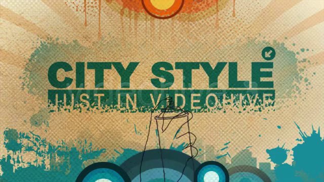 Funky Retro Spray - After Effects Template