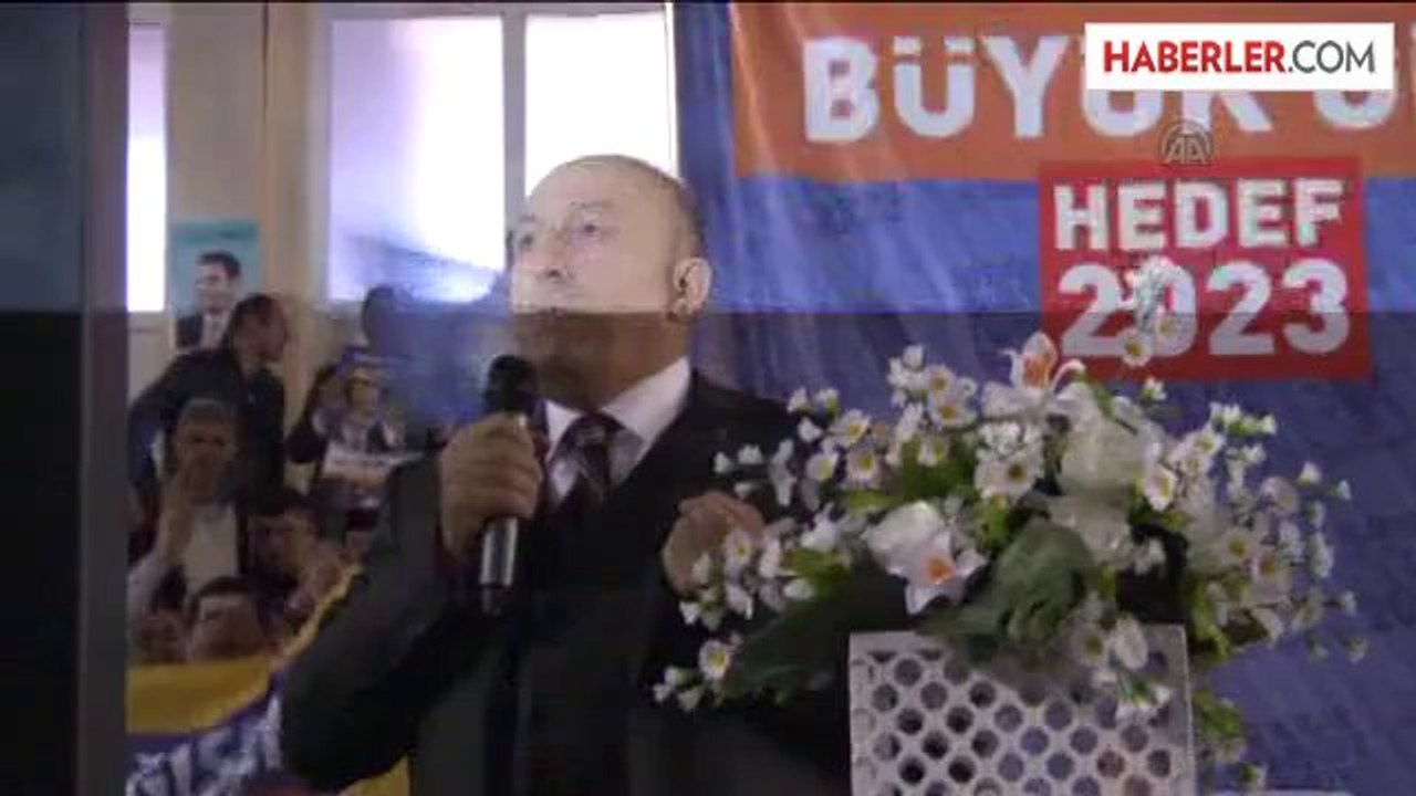 Bakan Çavuşoğlu, aday tanıtım toplantısına katıldı -