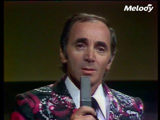 -- Charles Aznavour --(1975)- "" Je meurs de toi ""