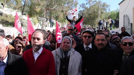 Tunisie: hommage à l'opposant assassiné Belaïd