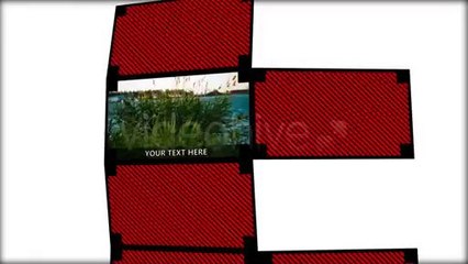 The Squares Photo, Video and Text Holder - After Effects Template