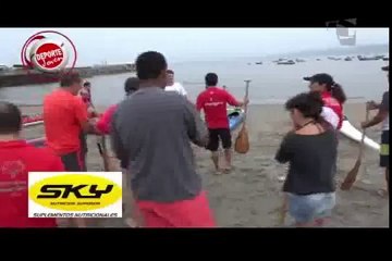 'Canoas polinesias', un deporte nuevo en Perú que ya va ganando adeptos