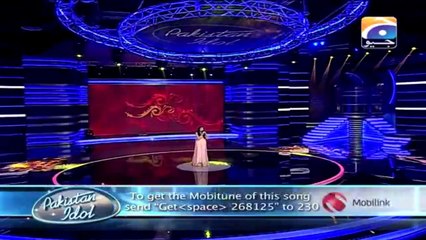 Pakistan Idol 2013-14 - Episode 19 - 16 Gala Round (Sana Zulfiqar)