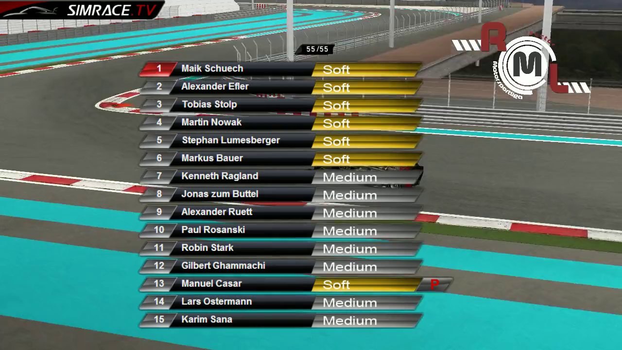 rFactor-MotorsportLiga F1 Rookie | 17 Abu Dhabi