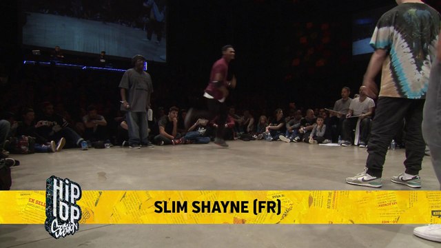 Quart de finale 1VS1 BBOY - SLIM SHAYNE (Fra) vs CHEERITO (Rus)