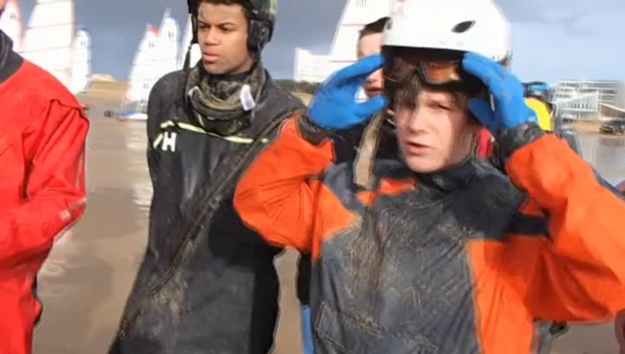 Raid Nord Vendée en char à voile 2014