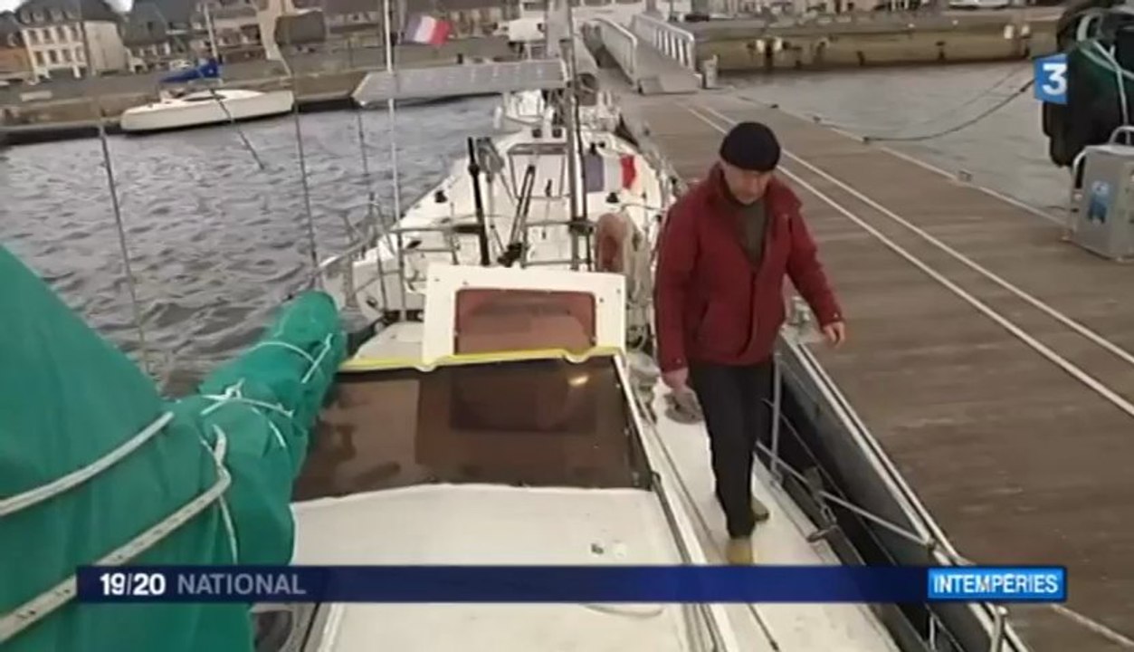 Tempêtes : à Concarneau, les pêcheurs ne peuvent plus travailler
