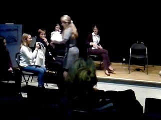 Remise du 2d prix littéraire à Elsa Fev 2014