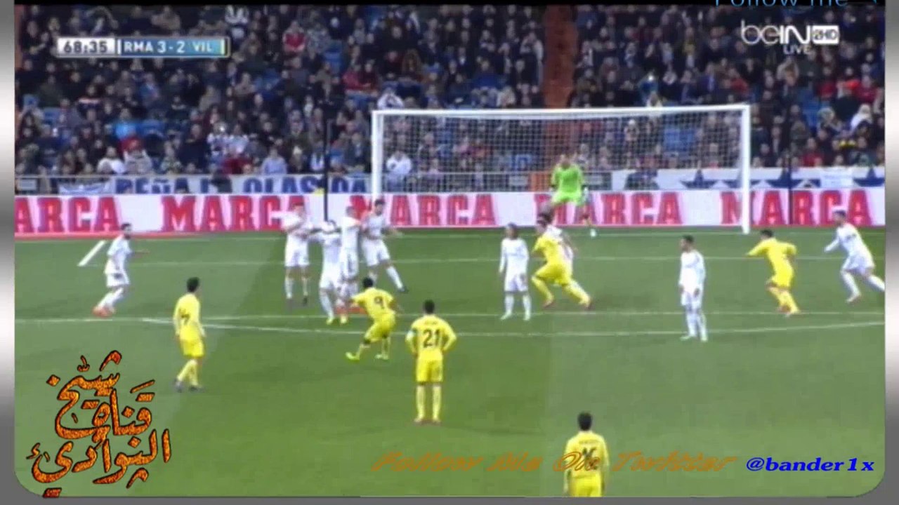 اهداف ريال مدريد و فياريال 4-2 الدوري الاسباني 2013