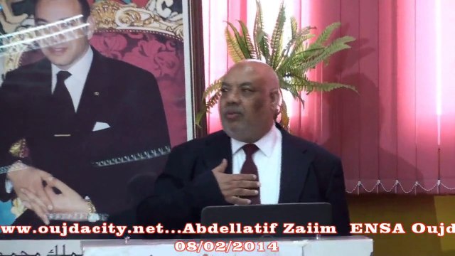 كلمة الزعيم عبداللطيف رئيس الجمعية الوطنية لمنتجي بيض الاستهلاك بجامعة محمد الأول بوجدة