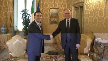 Συνάντηση Αλ. Τσίπρα με τον πρωθυπουργό της Ιταλίας, Ενρίκο Λέτα