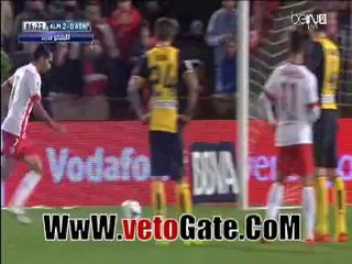 خوسي انتونيو يتقدم بالهدف الثانى ألميريا فى مرمى اتلتيكو مدريد