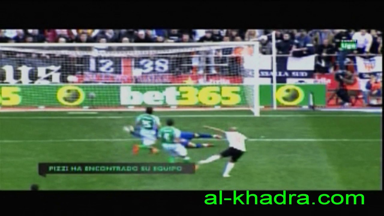VALENCE 5-0 BETIS (LE BUT DE FEFGHOULI,08-02-14)