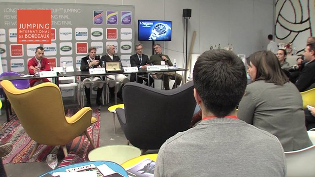 Conférence de Presse LONGINES FEI WORLD CUP TM JUMPING