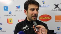Rugby Top 14 - Régis Lespinas réagit après Castres - Oyonnax