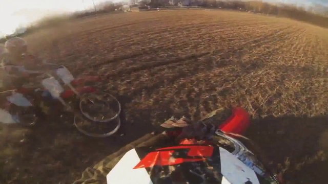 GoPro Hero 3 Dirtbike Collision Crash
