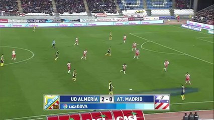 Almería 2 Atlético Madrid 0