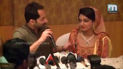 Fahad Fasil Nasriya Nazim Engagement