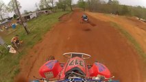 CATHEYS CREEK ATV RACING   Crazy CRASH