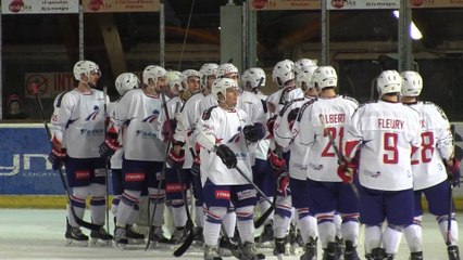 EDF - EIHC Briançon. Les réactions de Dave Henderson et Damien Raux après le Danemark