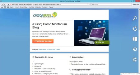 Crie seu próprio blog