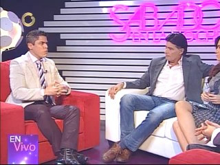 Jean Carlos Simancas en "Sábado en la noche"