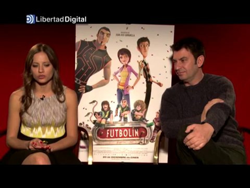 Entrevista a Michelle Jenner y Arturo Valls, las voces de Futbolín