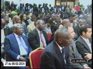 Télé-Congo : Journal du 08 février 2014 -  Partie 1