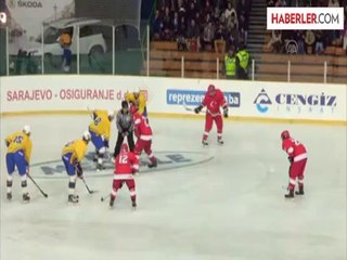 Buz hokeyi: Hazırlık maçı -