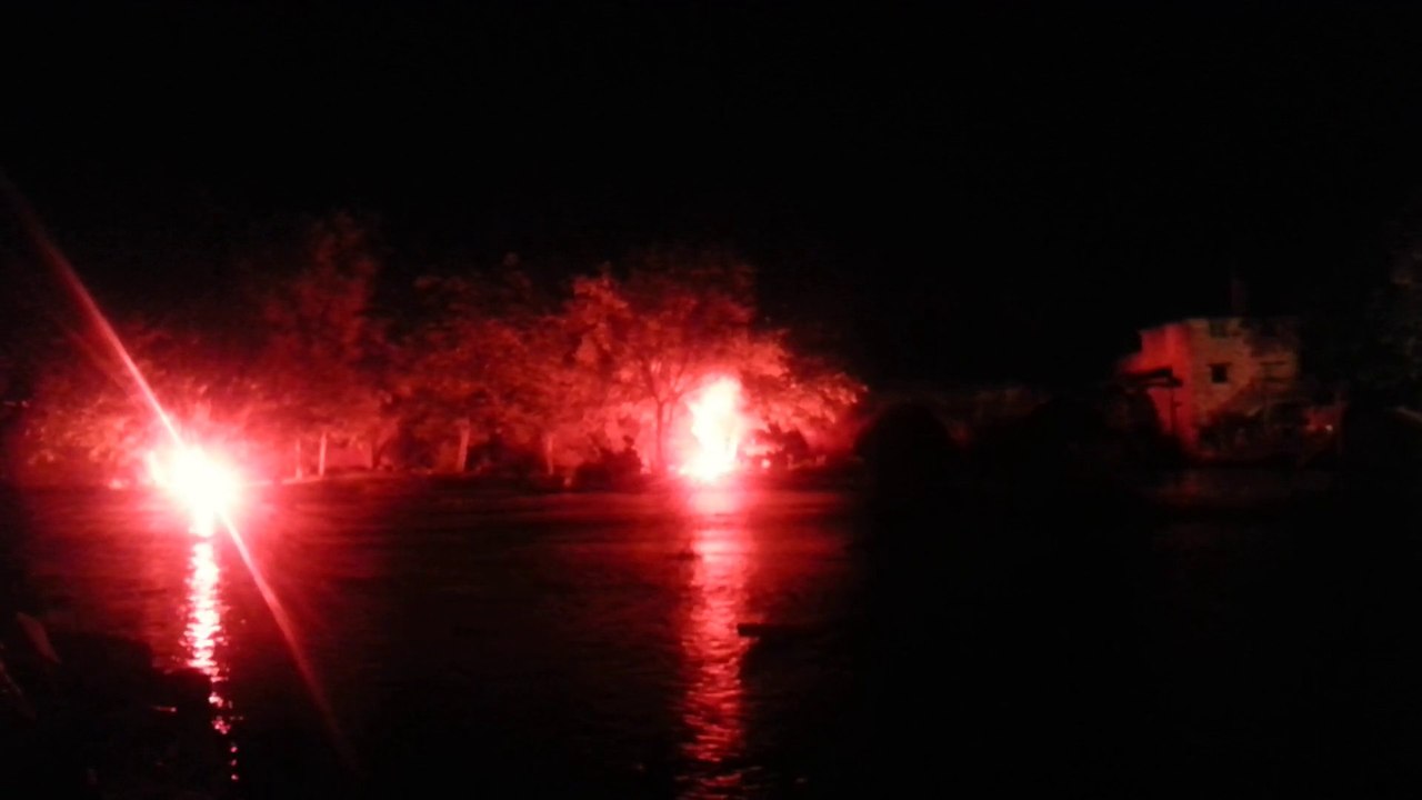 Feu d'artifice de Jean-Charles Béraud à Moret-sur-loing