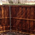 Fence Replacement and Fence Staining by American Veterans Fence Company and Ron Robey.