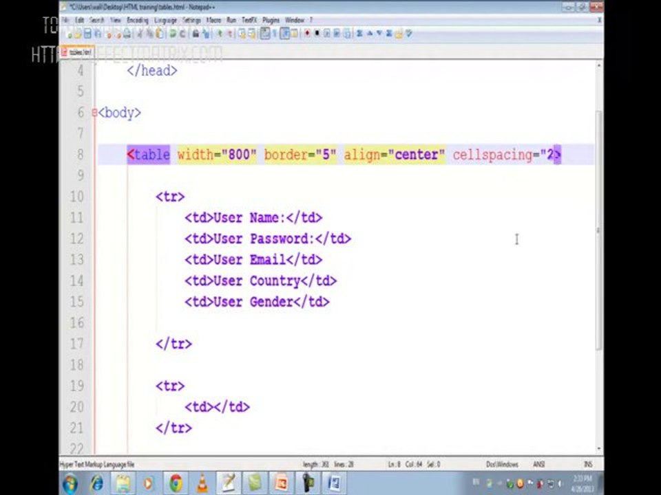 HTML Video Tutorials Full Free Course in Urdu _ Hindi17