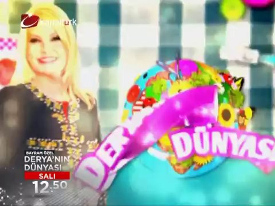 "DERYA'NIN DÜNYASI" 15 Ekim Salı günü saat 12.50'de Kanaltürk'te!