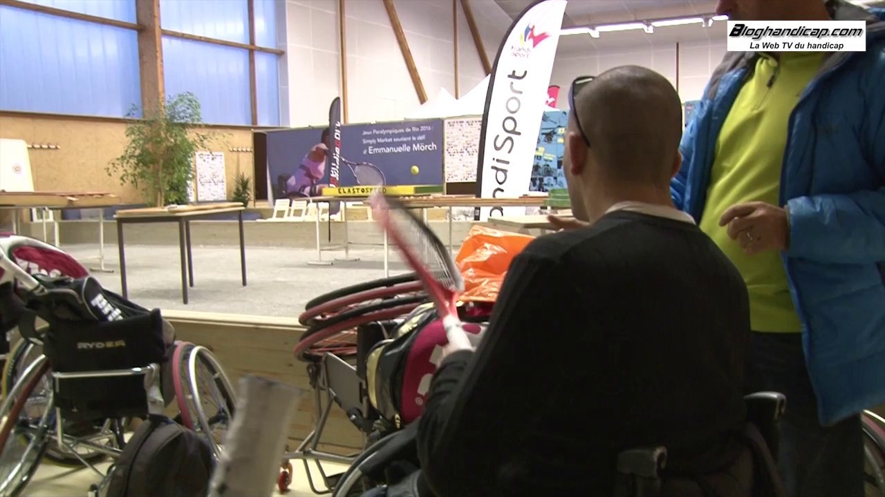 Résumé de la 1ère journée de l'Open de Tennis Handisport du Loiret - www.bloghandicap.com