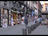 Napoli - I commercianti del centro storico chiedono più sicurezza (08.02.14)