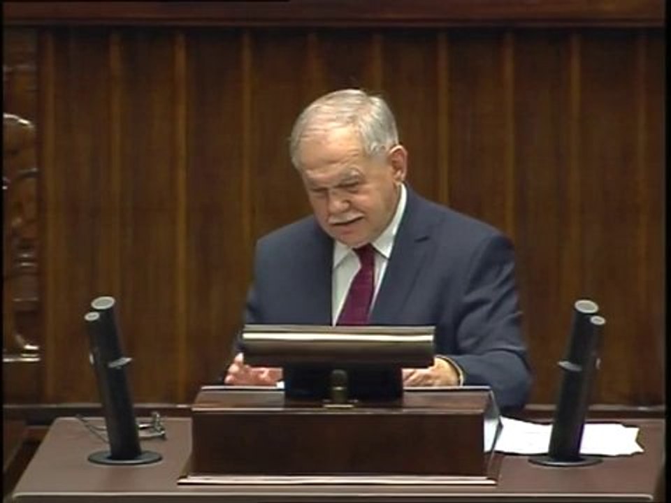 Andrzej Gałażewski - wystąpienie z 6 lutego 2014 r.