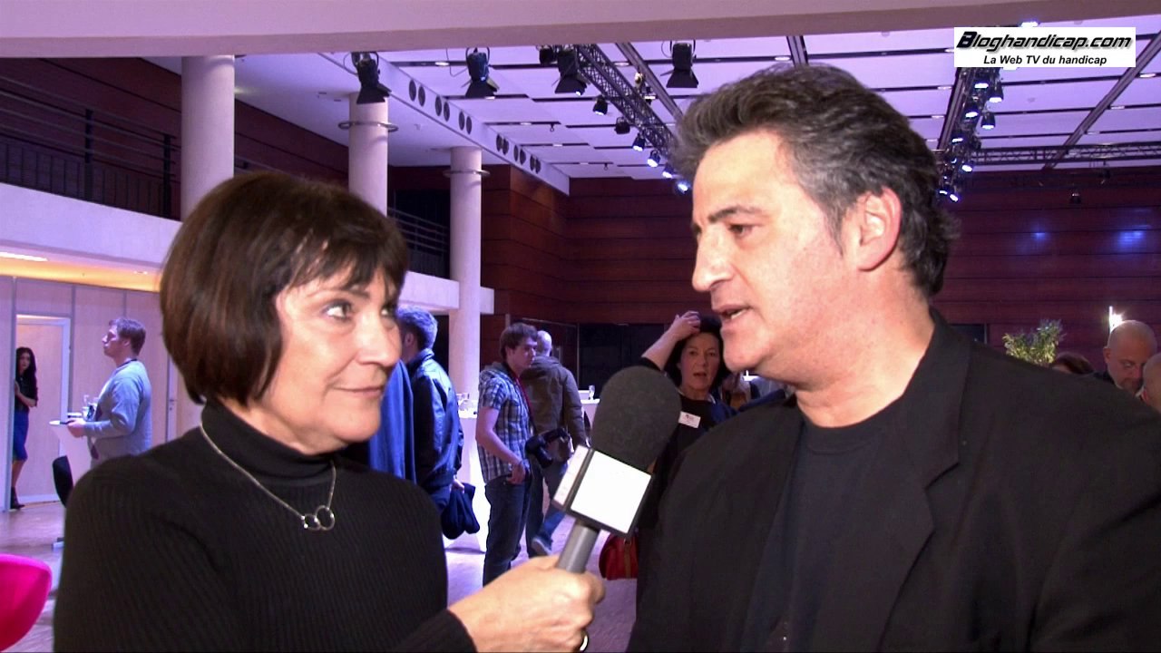 Trophées des APAJH 2013   Marie Arlette Carlotti interview Phil Barney - www.bloghandicap.com