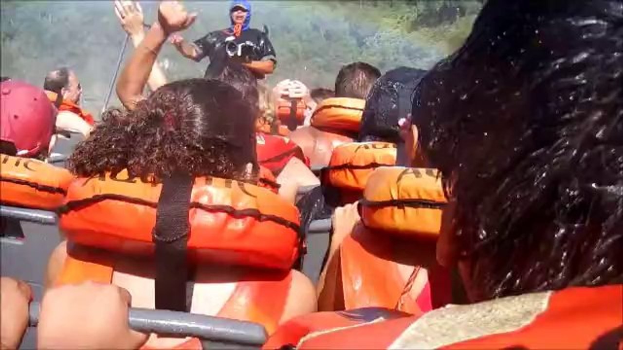 Balade sous les chutes