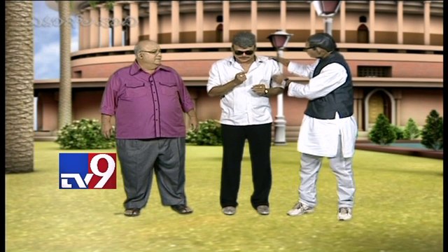 Satire on Seemandhra and Telangana leaders queue up to Delhi - EGV