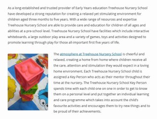 Treehouse Nursery School | Active Learning for Early Years