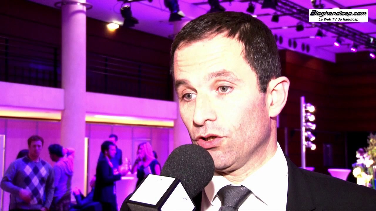 Trophées des APAJH 2013   Benoît Hamon - www.bloghandicap.com
