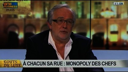 À chacun sa rue: le monopoly des chefs, dans Goûts de luxe Paris – 09/02 6/8