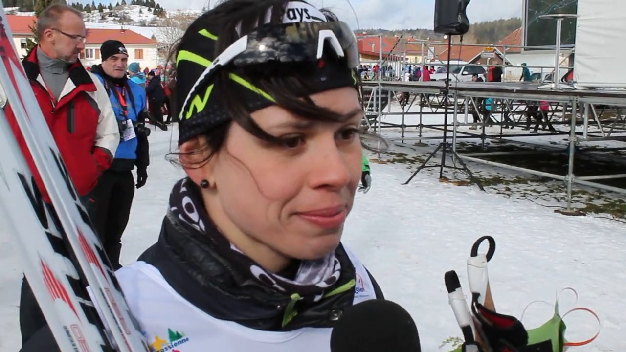 Aurélie Dabudyk, vainqueur de la Transjurassienne côté coureuses